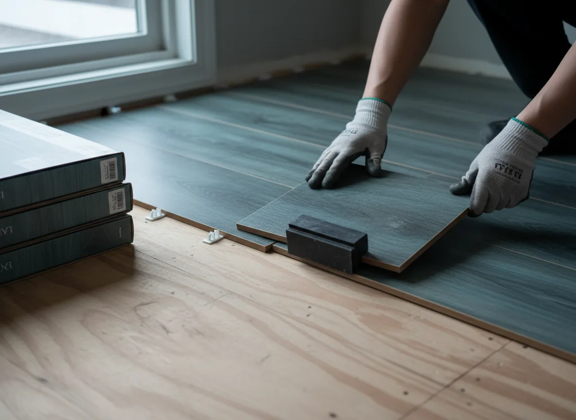Luxury Vinyl Plank Installation company in Lane, OK